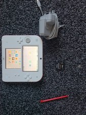 Nintendo 2DS White & Red Handheld Console With Tomodachi Life Pre Installed 