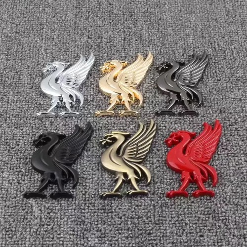 Metal liver bird car badge - metal,