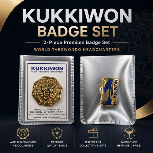 Korea taekwondo kukkiwon - taekwondo, badge