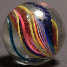 Rare Latticino Ribbon German