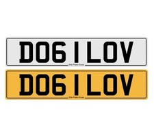 Cherished Number plate Dog walking doggy K9 pup puppy private  boarding pet