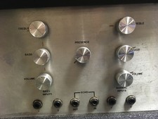 1970's Selmer Treble 'n' Bass 50 SV Guitar and Bass Valve Amp