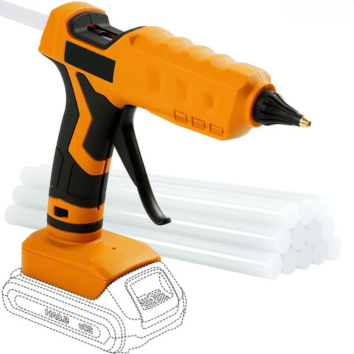 100w rechargeable hot glue - hot, gun