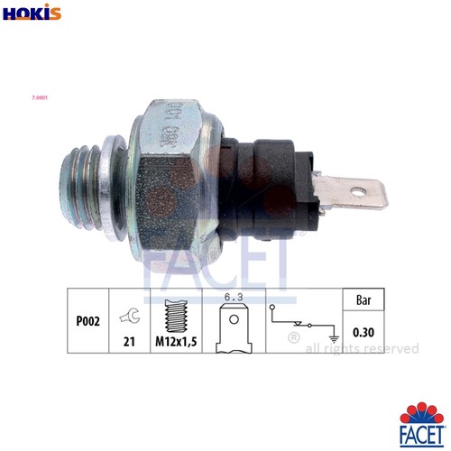 Oil pressure switch - oil,