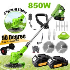 Cordless Weed Wacker Electric Weed Eater Lawn Edger Brush Cutter Weed Trimmer