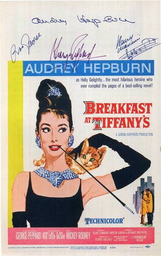 Audrey hepburn signed - hepburn,