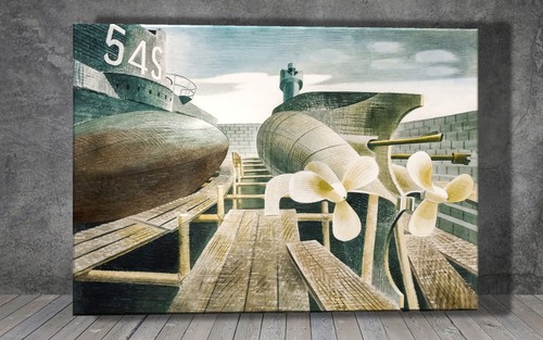 Eric ravilious submarines - ravilious, in