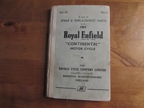Royal enfield continental - enfield, "continental"