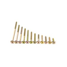 Threaded furniture flathead - threaded,