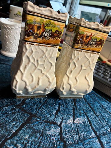 Vintage art deco pair small - deco, of