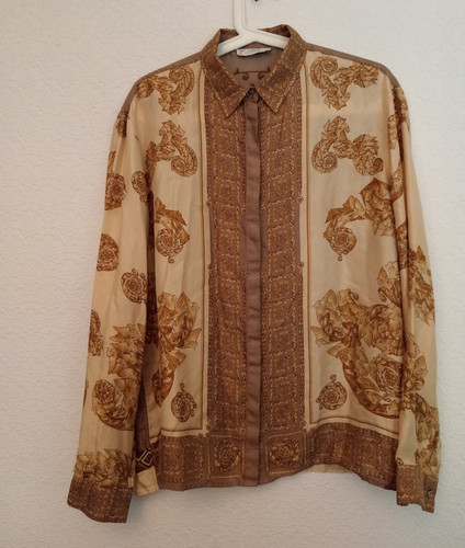 Versace collection silk twill - versace,