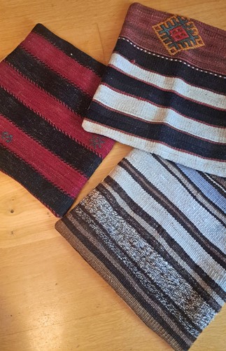 Three turkish kilim rug - turkish,
