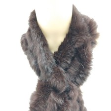 Black Rabbit Real Fur 3 Part