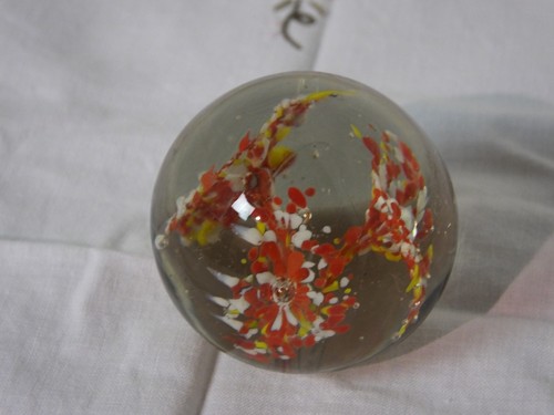 Glass art ball sphere - glass, /