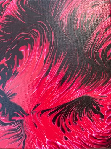 Acrylic painting art - acrylic,