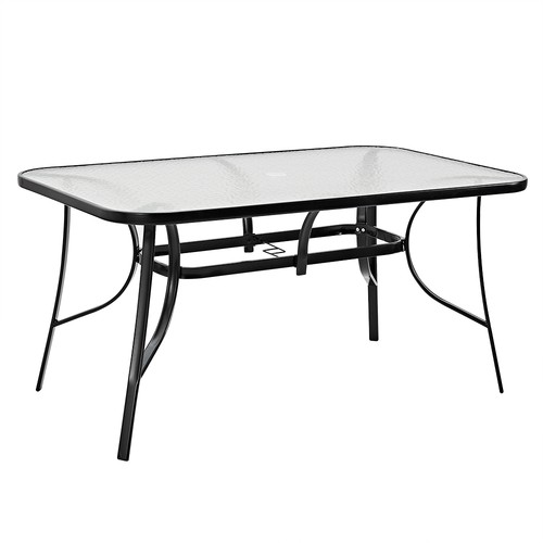 150cm rectangle metal garden - 150cm,