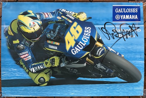 Valentino rossi hand signed - valentino,