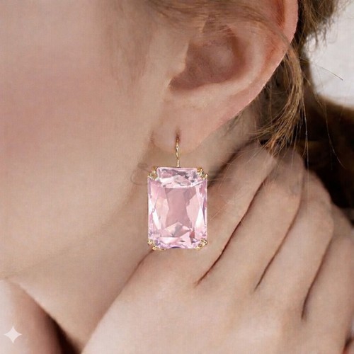 18ct gold silver crystal - 18ct,