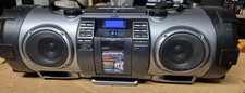 JVC Boomblaster RV-NB70B - Boombox with Apple Dock Cradle/CD/ FM-AM (READ 1ST)
