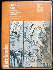 Jaguar XJ6 Owners Workshop Manual - Kenneth Ball, Hardback, 1968-73