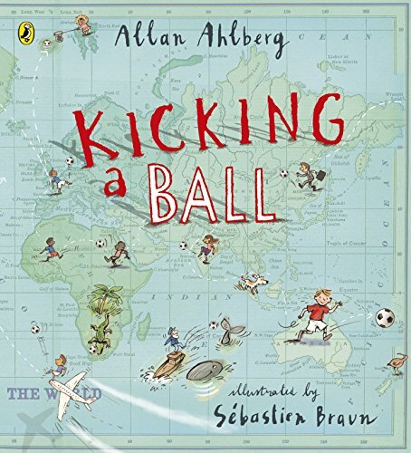 Kicking ball allan ahlberg - ball-allan,