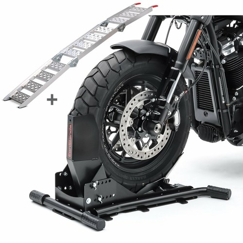 Set wheel chock - set, loading