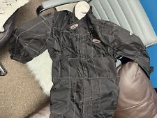 Go Kart Racing Black / White Kart Suit Size 50