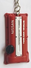Vintage Old RETRO Keyring Key Chain Plastic Car NISSAN rocker Cover Turbo TWIN