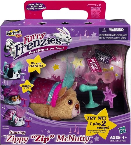 Bnib hasbro furry frenzies - hasbro,