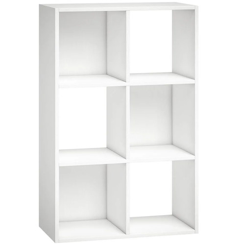 Homcom cube bookcase storage - bookcase,