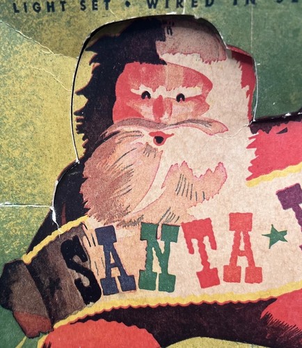 Vtg christmas empty box noma - vtg,