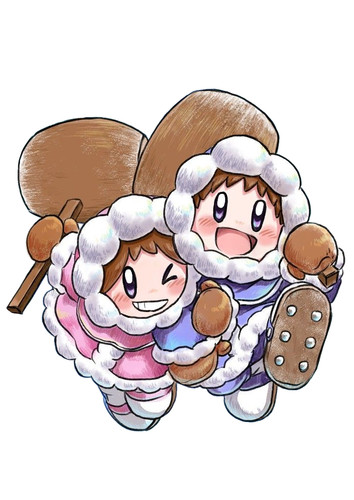 Ice climbers super - ice,