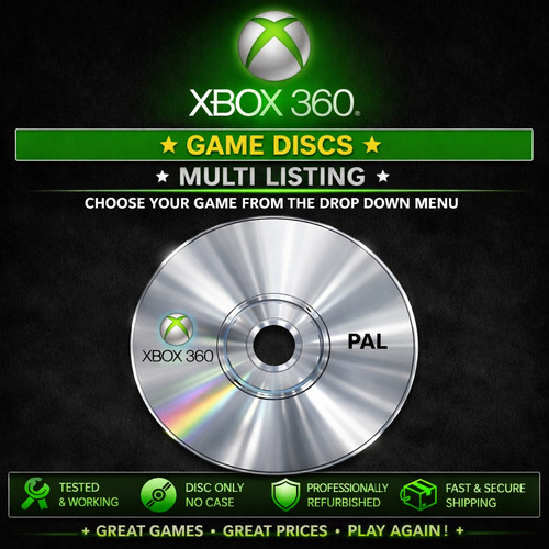 Xbox 360 games disc - only, pal