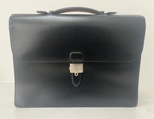 Dunhill leather briefcase Black Great Condition (RRP £1800)