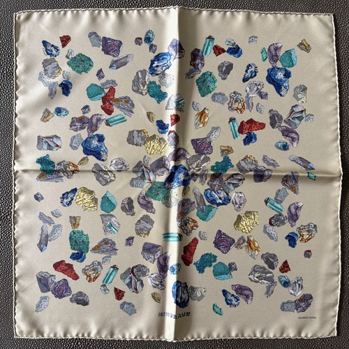 Hermes carre mineraux silk - mineraux,