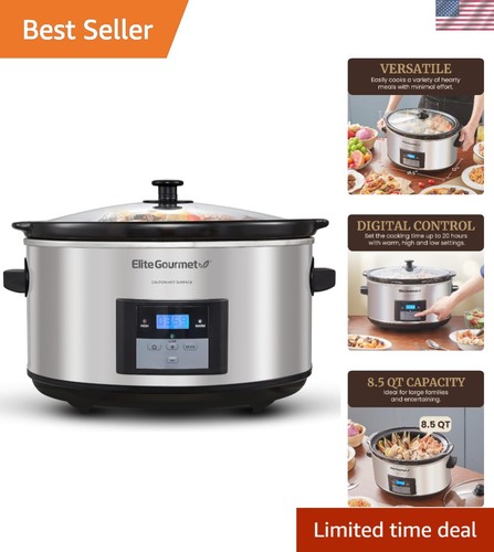Versatile 5qt digital - 8.5qt, slow