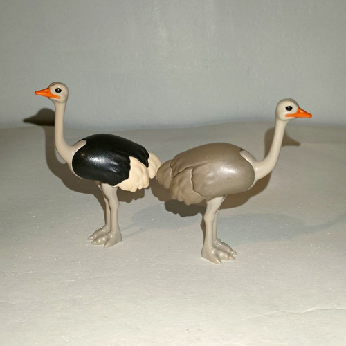 Playmobil plastic ostrich bird - playmobil,