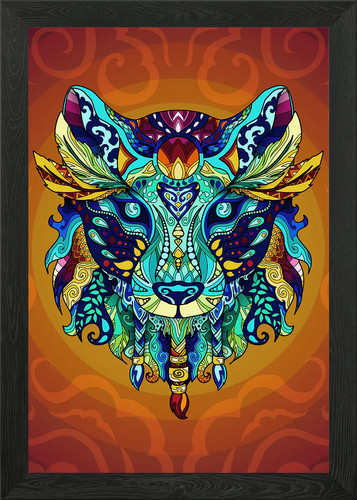 Coyote mage framed - mage,