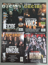 Decibel Magazine Lot 4 Issues