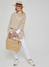 CASHMERE CREAM SCARF Thick