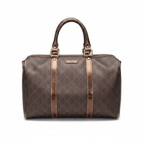 Gucci imprime brown boston - gg,