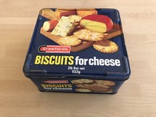 Vintage Crawfords Biscuits For Cheese Tin