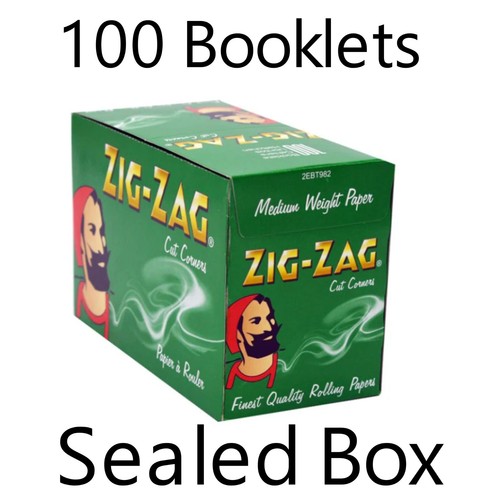 Zig zag green cut corners - ,
