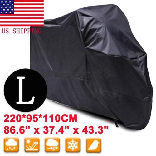 Black motorcycle bike - l,