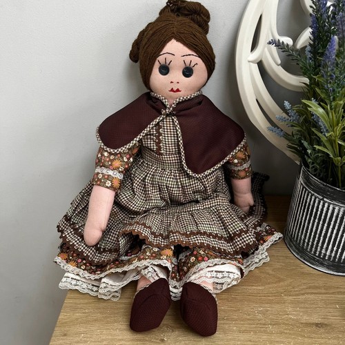 Vintage handmade rag doll