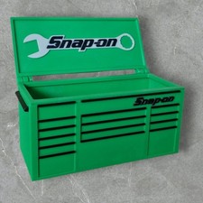 Toolbox Desk Organiser Compatible Snap On Style Storage Tool Chest Green Garage