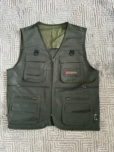 Men multi pockets vest utility - men,