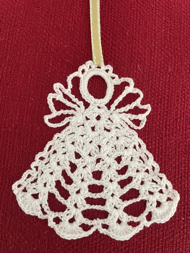 Handmade crocheted angel - handmade,