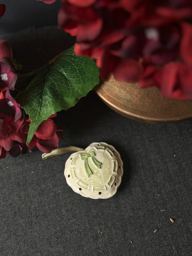 Vintage ceramic pomanders - vintage,