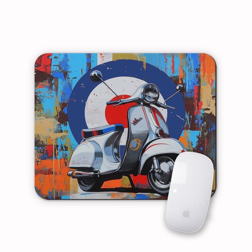 Mod scooter mousemat vintage - mod,